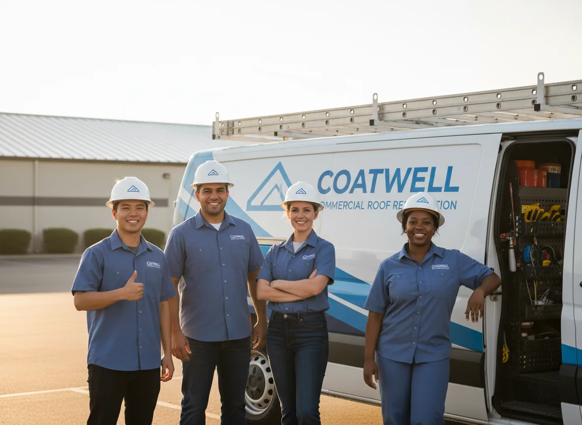 Commercial roof coating company in Scranton, AR